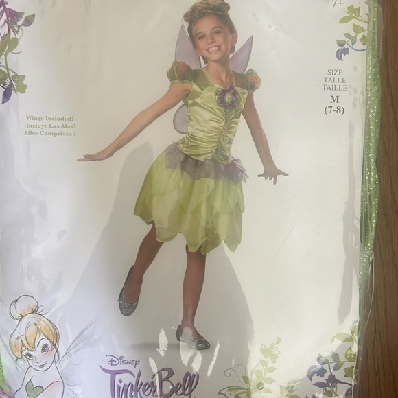 ▫️Disney Tinkerbell Child’s Costume *NWT* Size Medium (7-8) - Picture 3 of 3